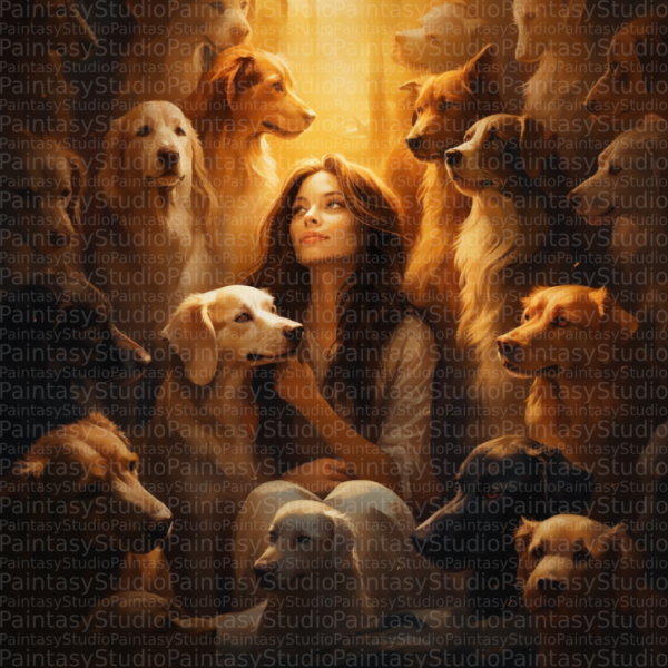 L'Amore Incondizionato: Donna e Cani