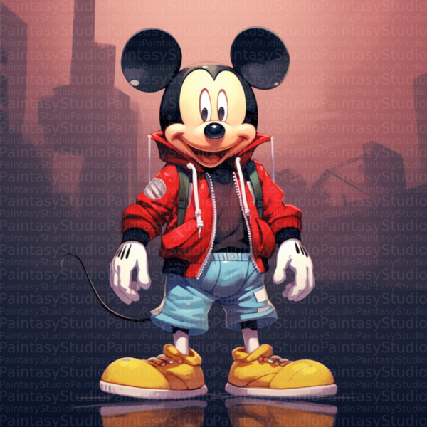 Mickey Mouse Stile Hip-Hop