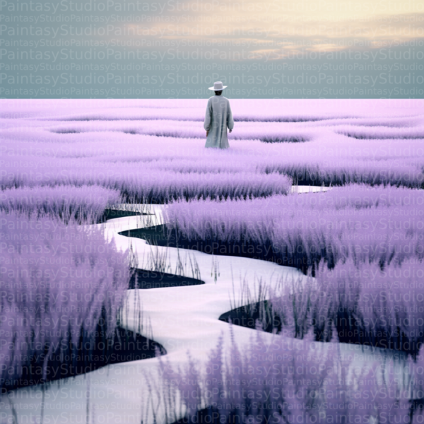 Solitudine nella Lavanda
