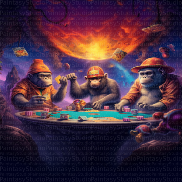 Giochi Psichedelici: Avventure di Scimmie nel Paese delle Meraviglie