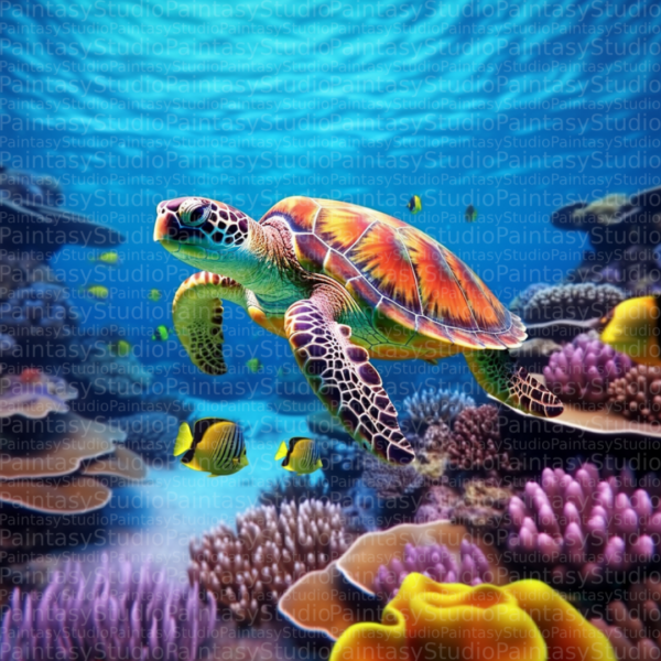 Ecosistema Marino in Movimento: La Tartaruga Marina e la Vita Subacquea