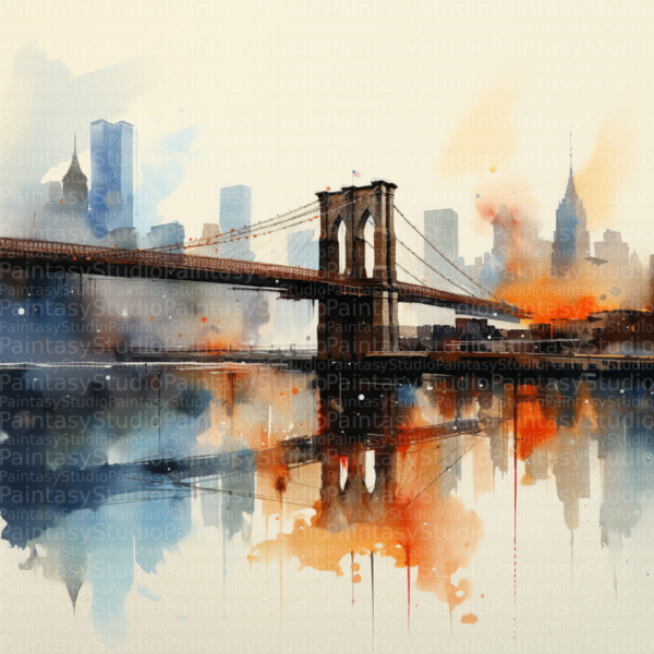 Brooklyn Bridge: Tra Colori e Sogni